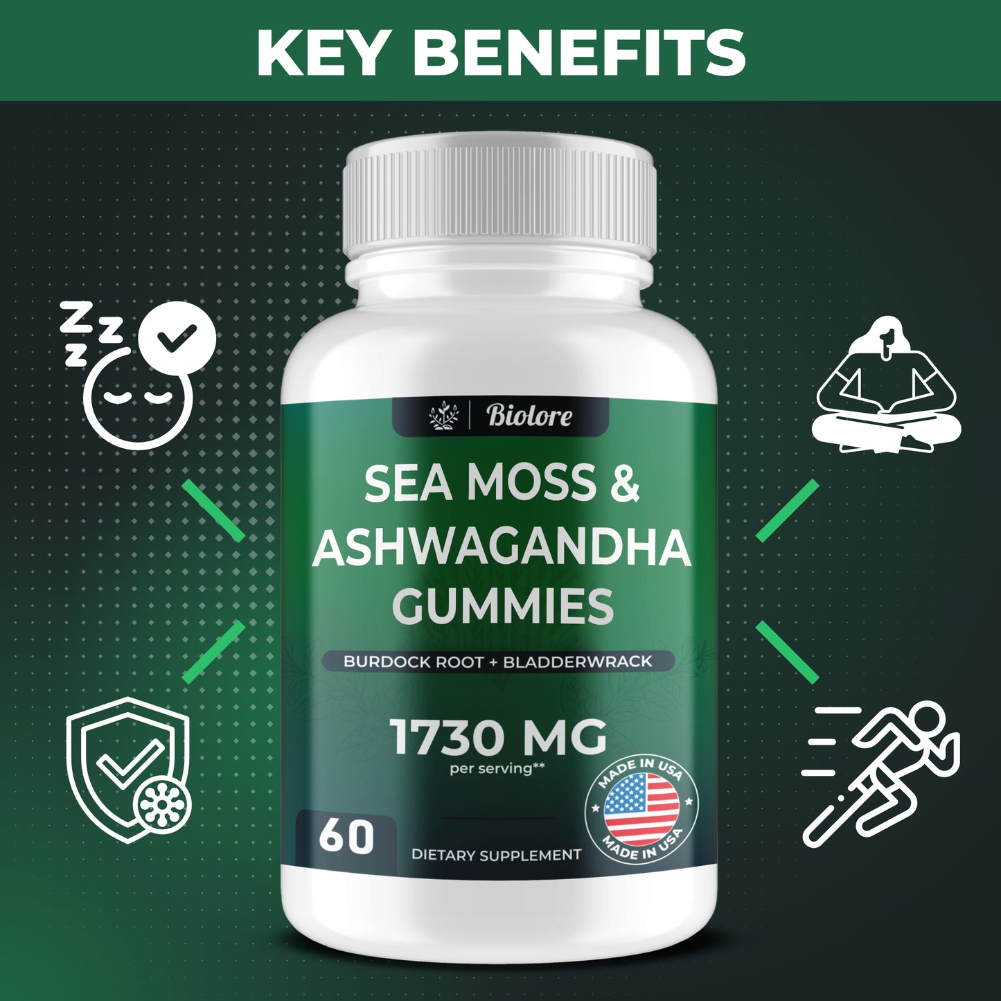 SEA MOSS ASHWAGANDHA GUMMIES