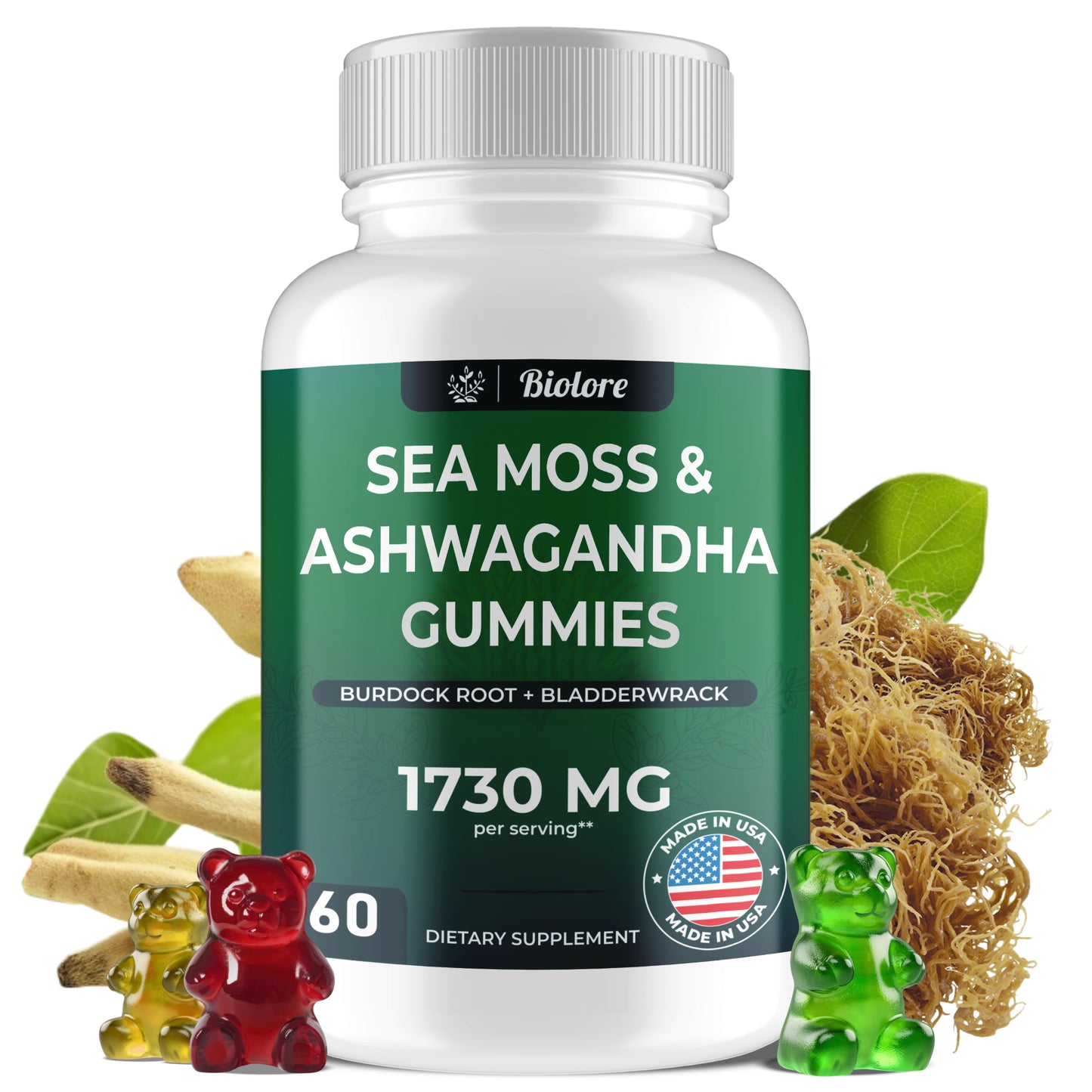 SEA MOSS ASHWAGANDHA GUMMIES