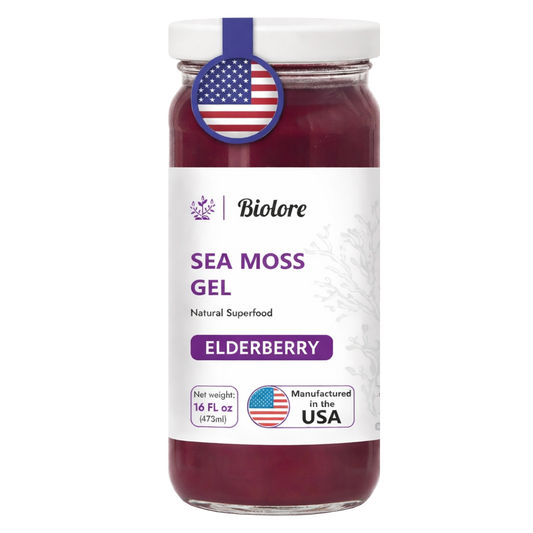 Elderberry Sea Moss Gel 16 oz – Immune Support Superfood