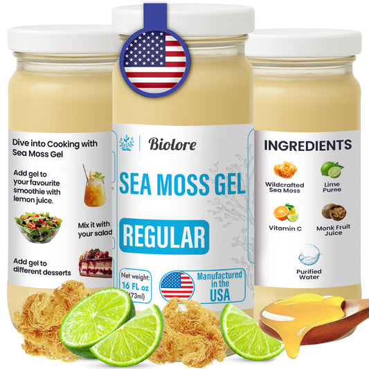 Wildcrafted Sea Moss - Gel 16 Oz