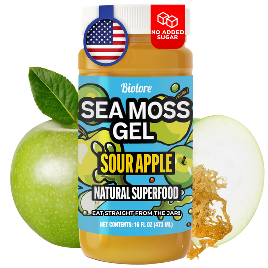 Sour Apple Sea Moss Gel - 16 Oz