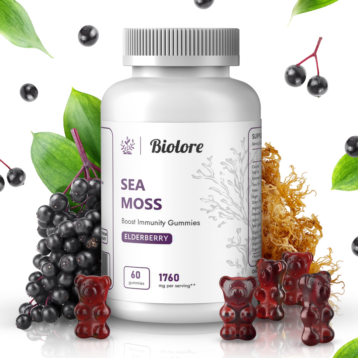 ELDERBERRY SEA MOSS GUMMIES