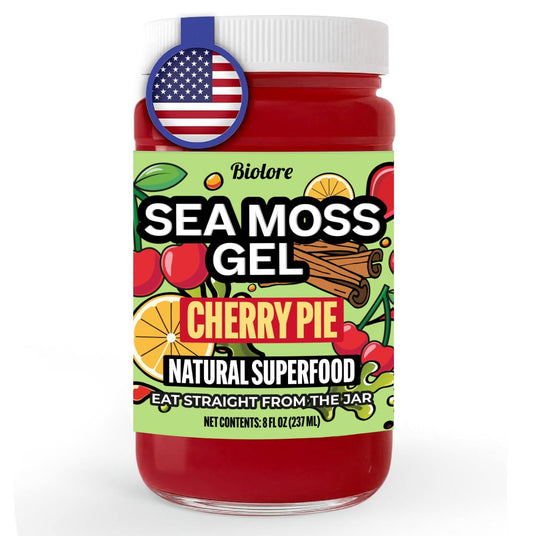 Sea Moss Gel 8oz Cherry Pie