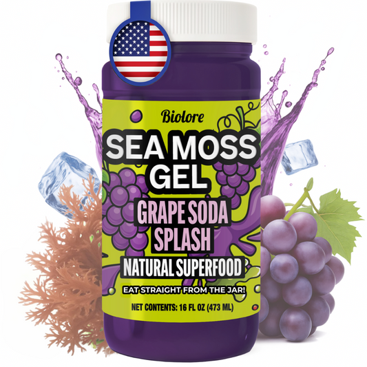 Grape Splash Sea Moss Gel - 16 Oz